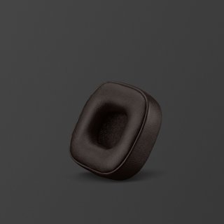 Front facing of the Milton A.N.C. Ear Cushions in Brown