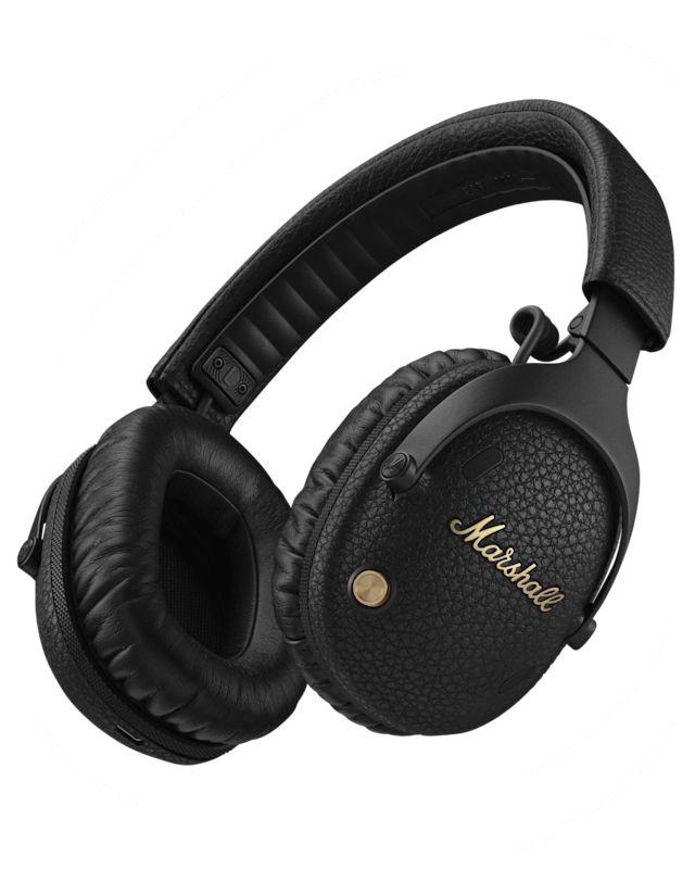 Monitor III A.N.C.オーバーイヤーヘッドホン、Pitch Black | Marshall.com