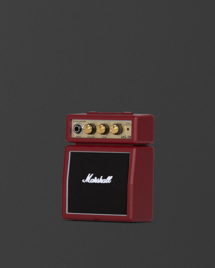 Marshall MS-2 in red from the right