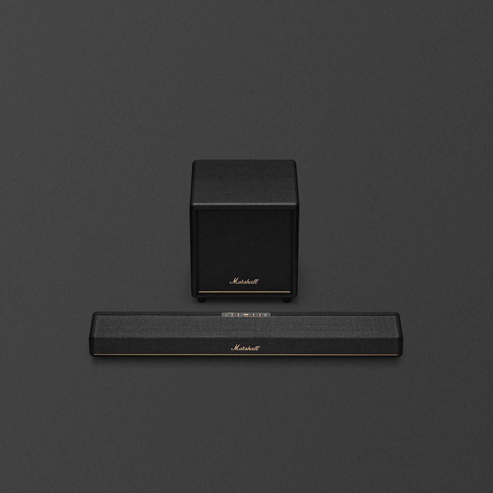 Marshall Heston 60 サウンドバー Marshall Heston 60 Dolby Atmos Soundbar — The Audio Co.