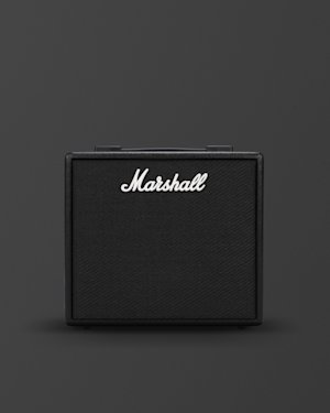 Diseño del panel frontal del CODE25 Combo en la página de artículos de soporte.