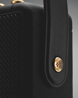 La correa de transporte de un altavoz Stockwell II.