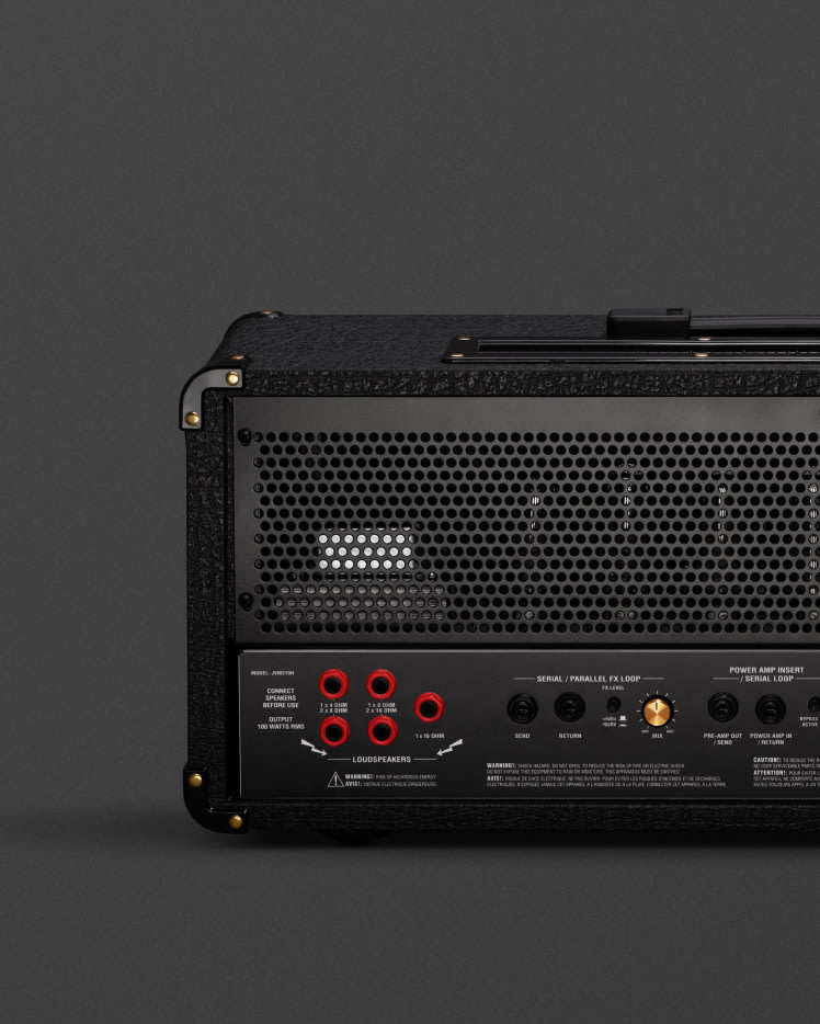 Marshall JVM210H right backside zoomed in