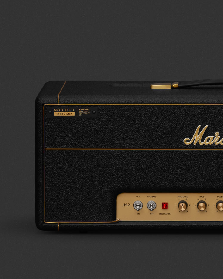 Half left image of 1959 Modified amp