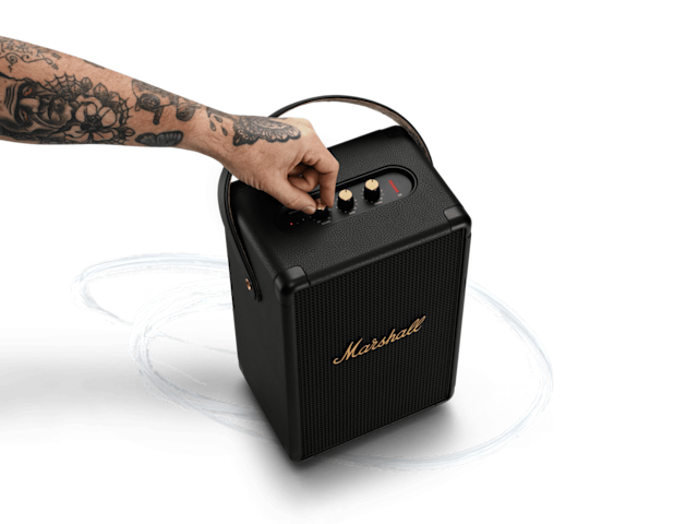 Tufton Black and Brass - ポータブルスピーカー | Marshall.com