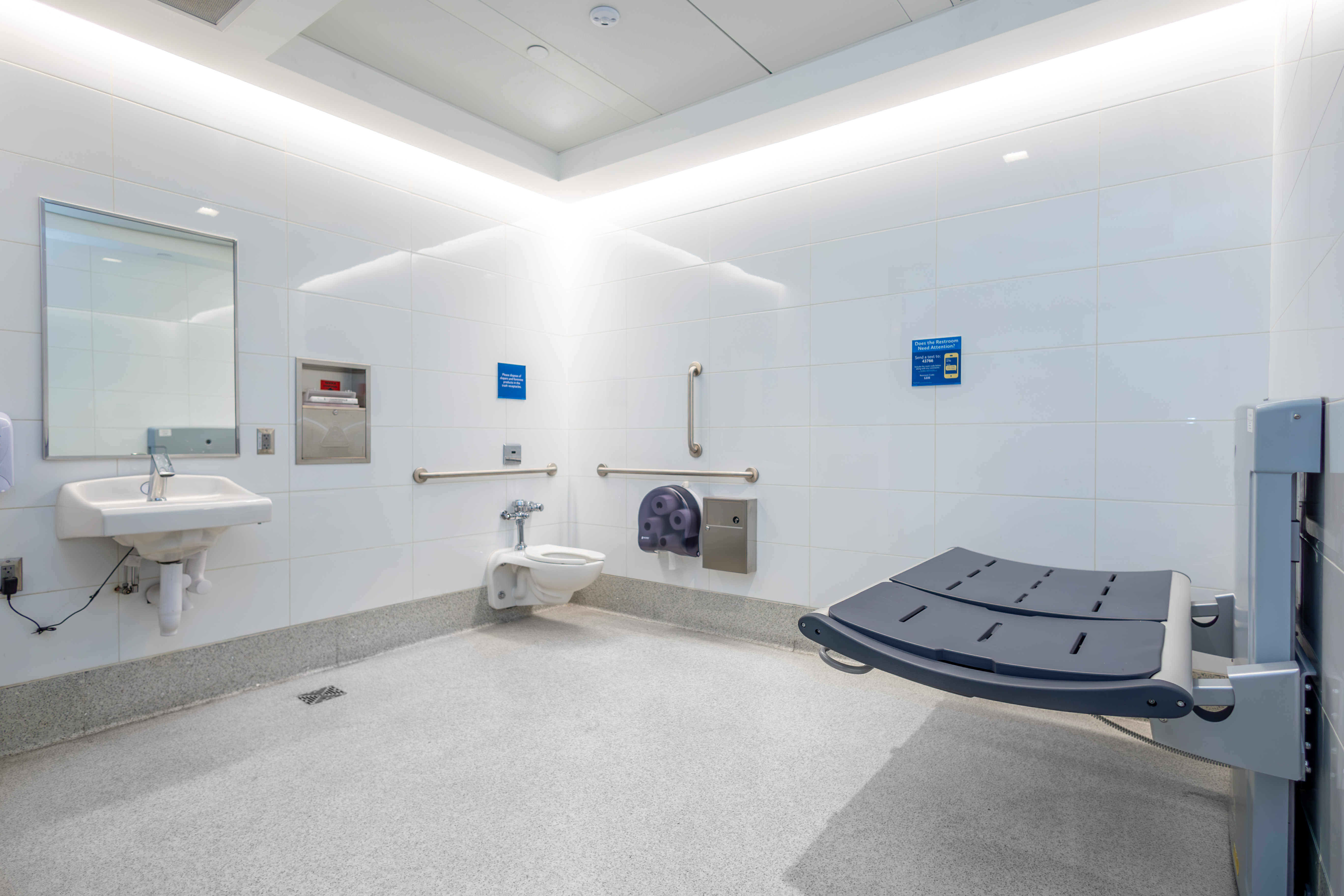 Family Restrooms & Universal Changing Stations-Photo