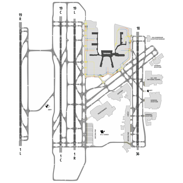 Clt Runways Airfield Redesignation Continues