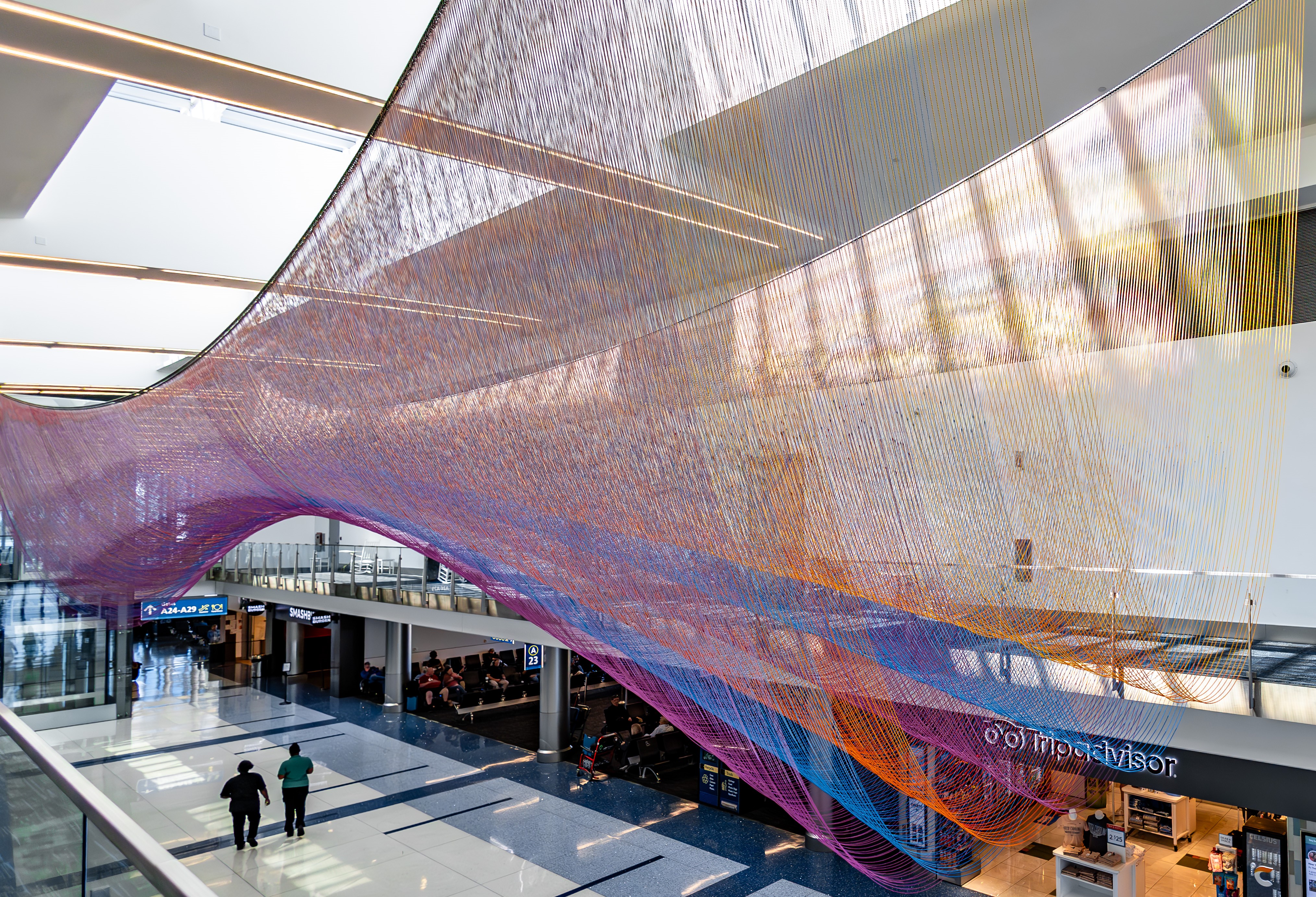 New Terminal Artwork Captivates Passengers