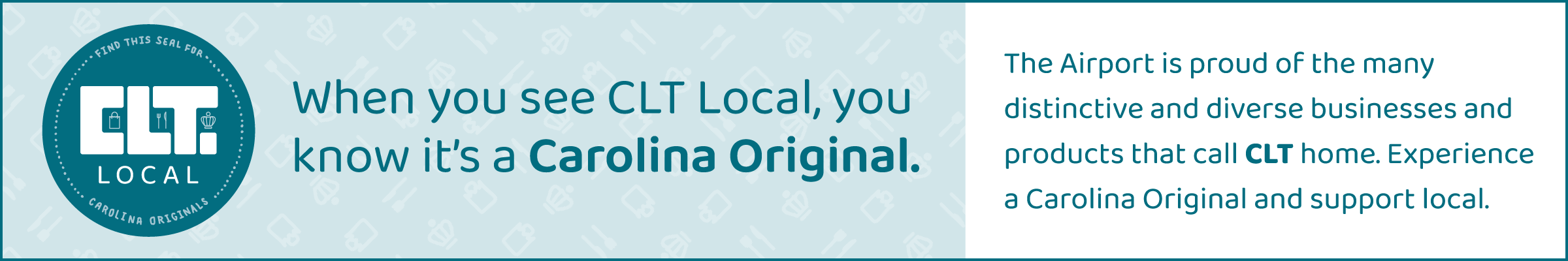 Banner image of CLT Local Banner Desktop