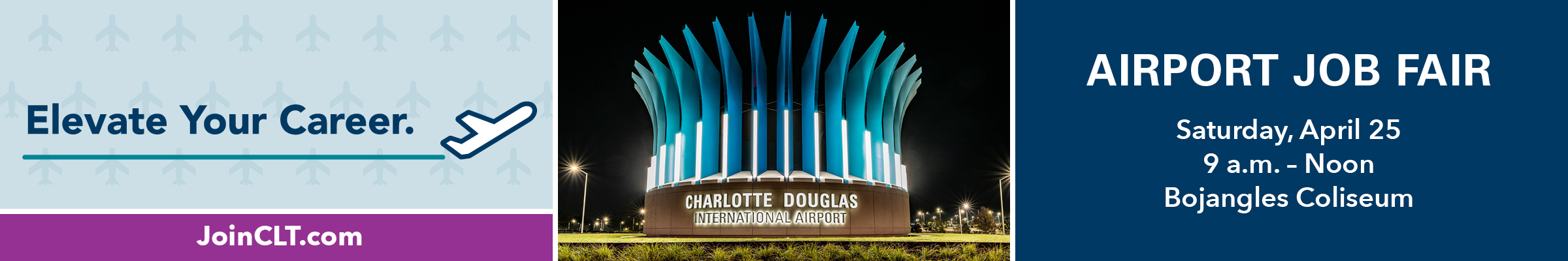 Banner image of 2026 Airport Job Fair Homepage Banner Desktop