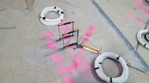 Embedded Strain gage