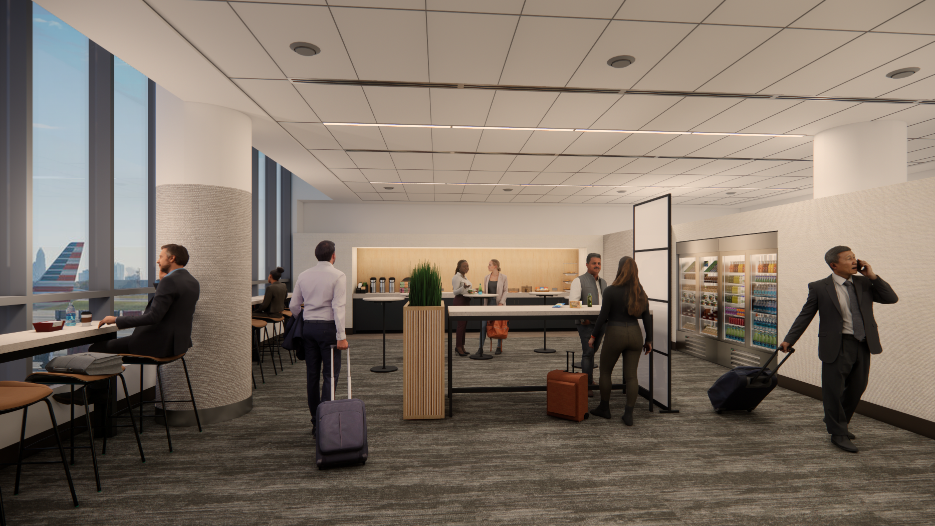 AA Provisions Lounge rendering