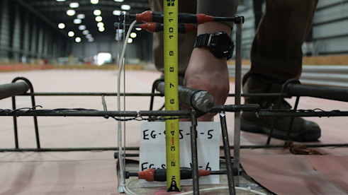 Embedded Strain Gage(s)