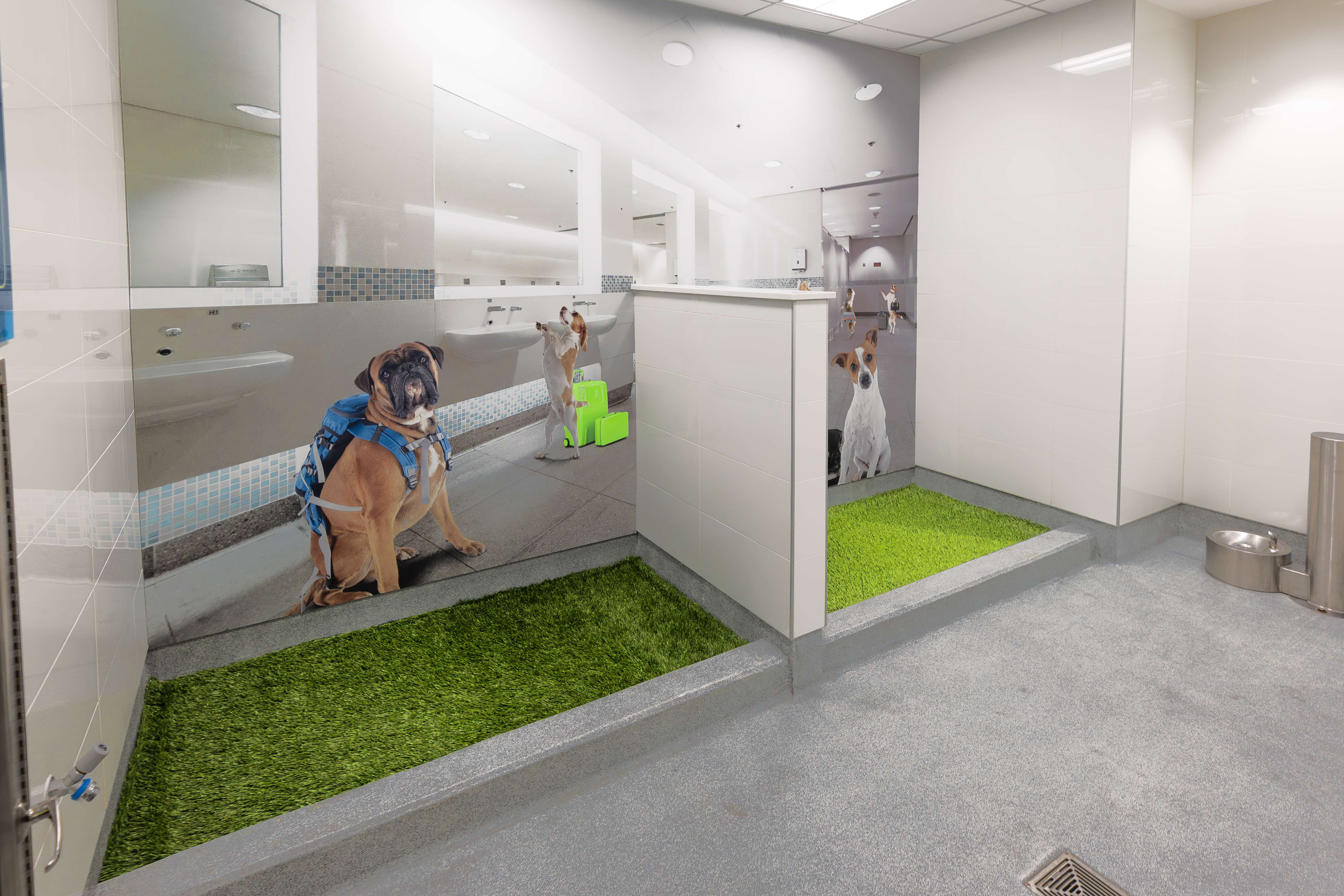 Service Animal Relief Areas-Photo