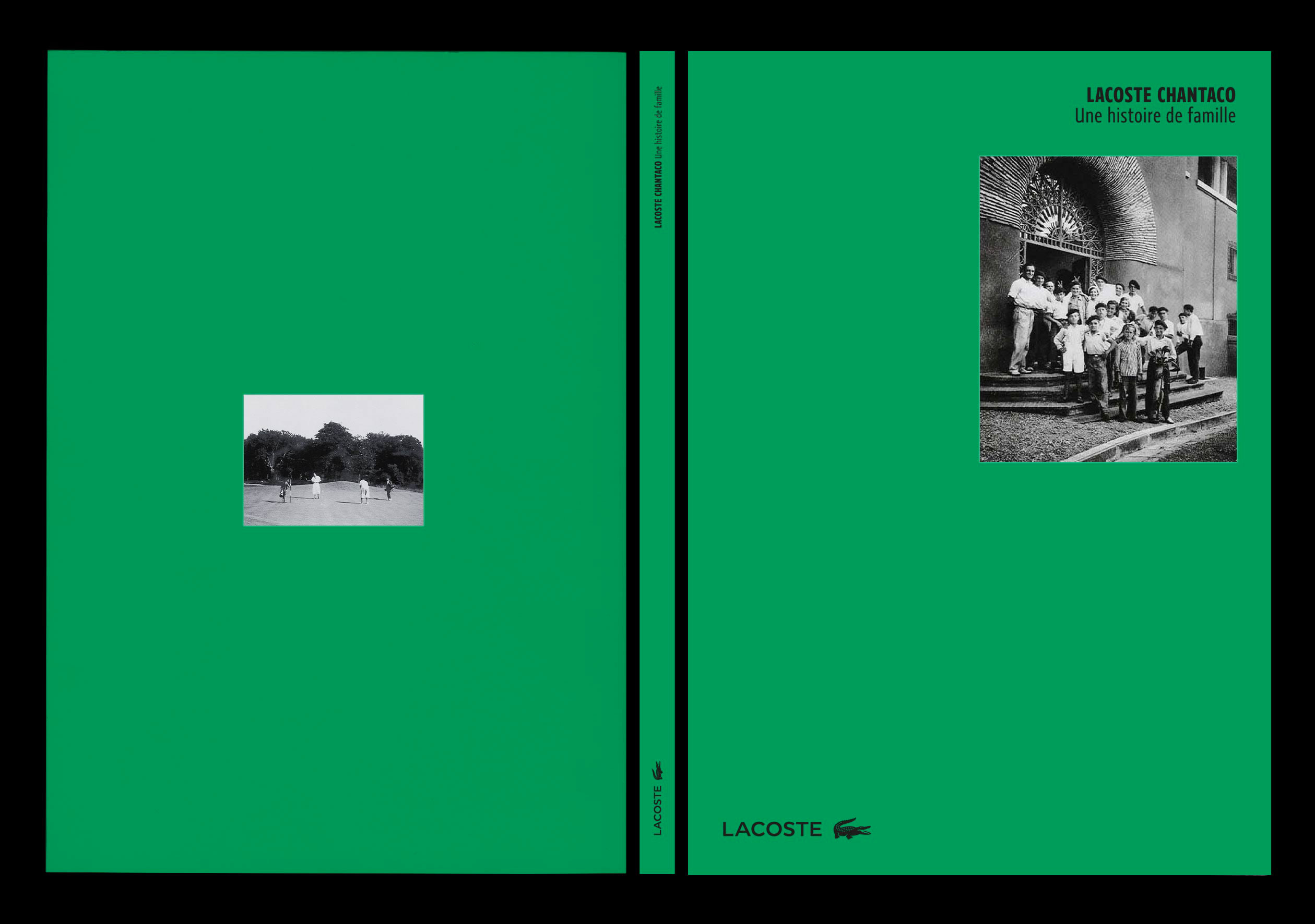 Studio Mitsu for Lacoste. Chantaco. Layout, graphic design, editorial design, archives, typography, books, catalogue.