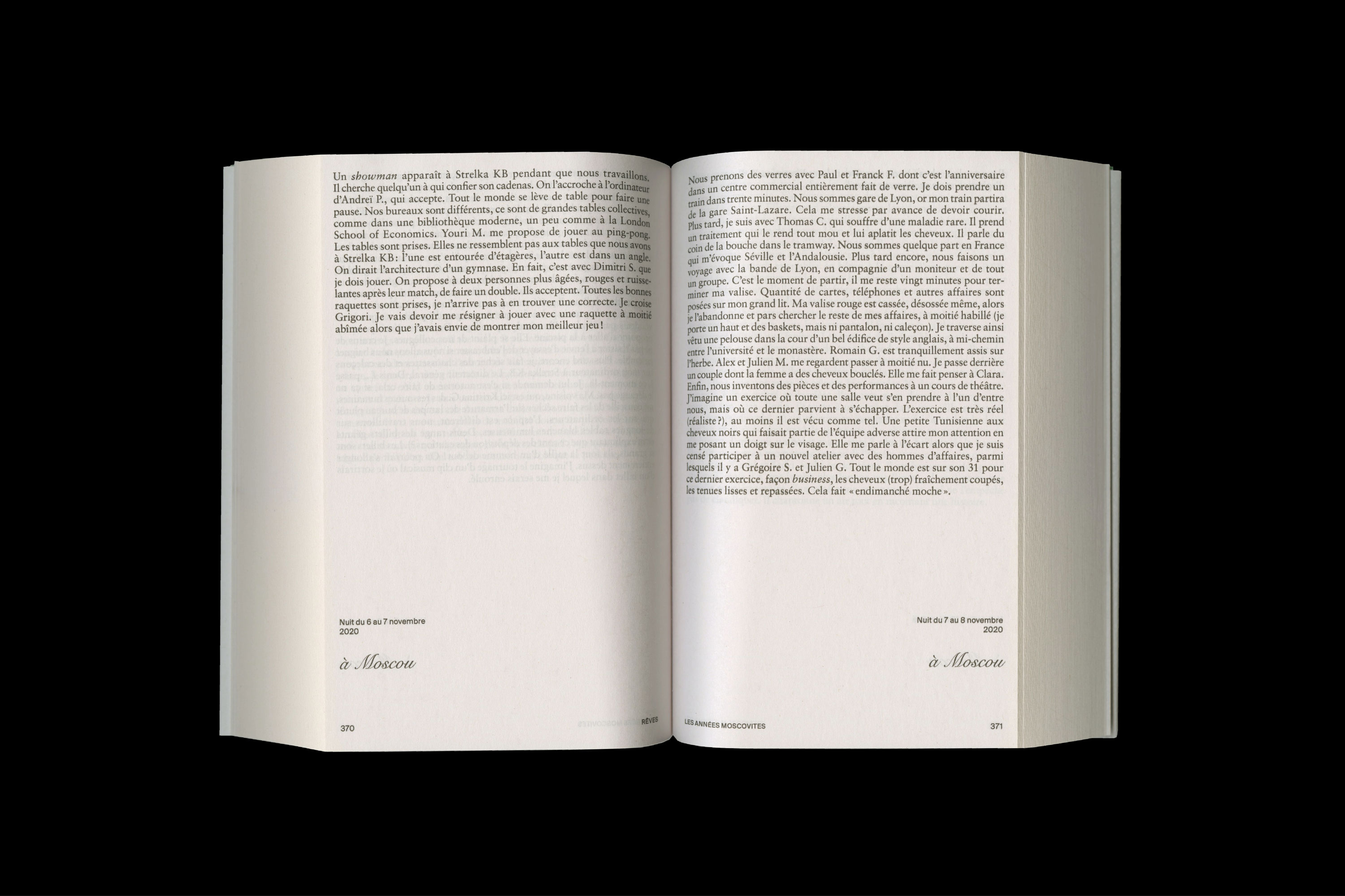 Rêves II - Les années Moscovites, 2019-2022
Max Yvetot
Editions Mitsu