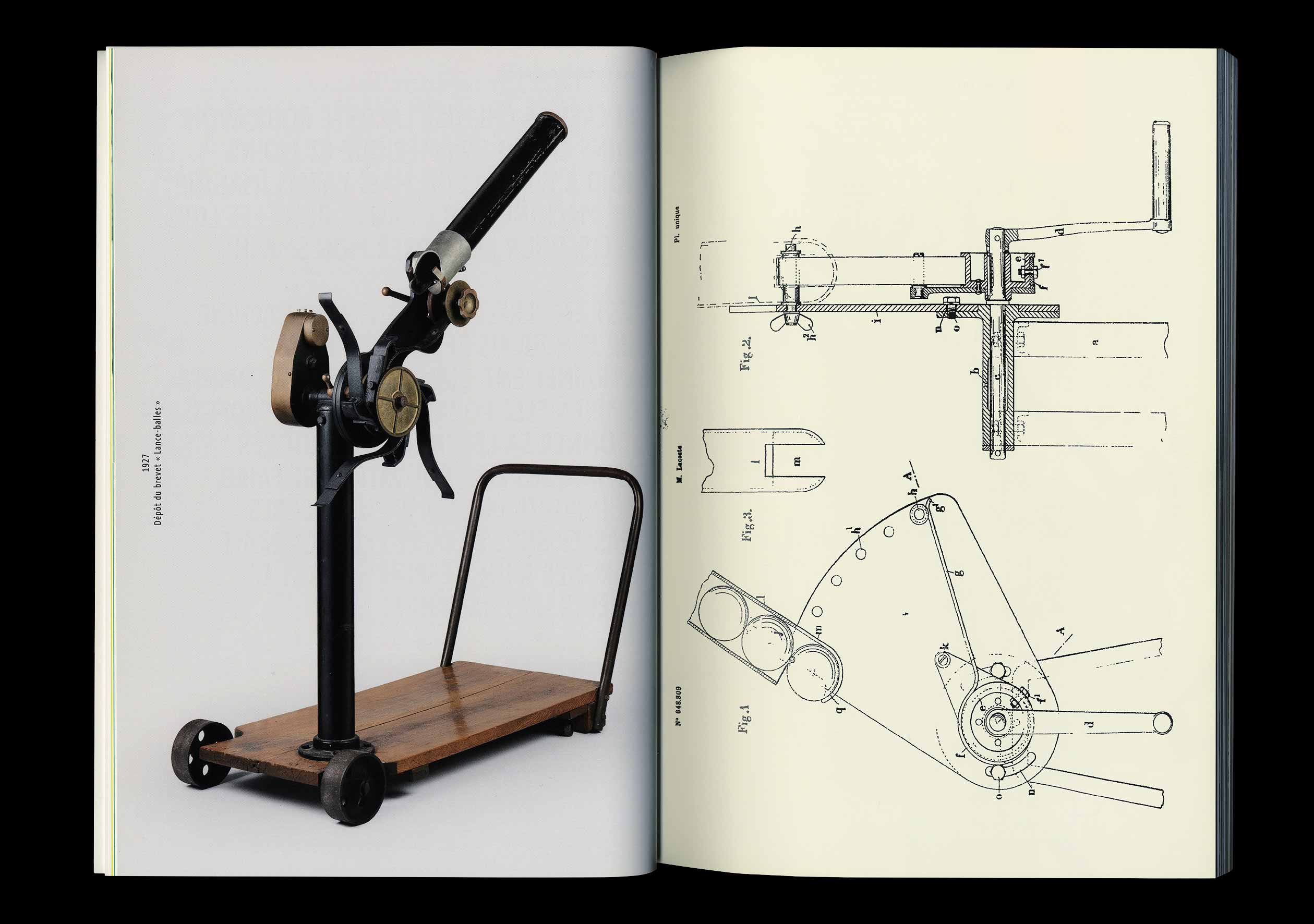 Studio Mitsu for Lacoste. 85 ans d'innovations. Layout, graphic design, editorial design, archives, typography, books, catalogue.