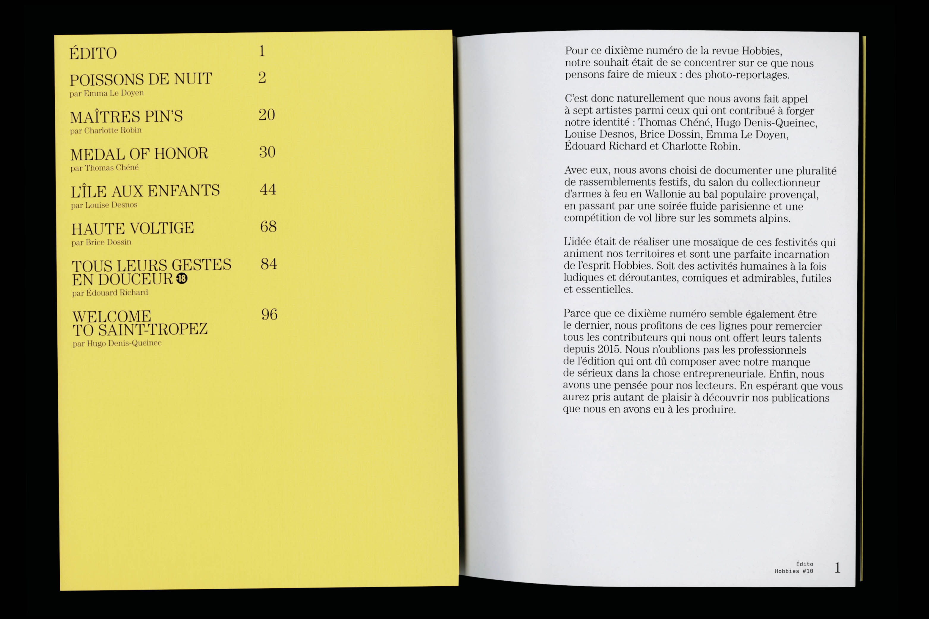 Hobbies 10 - Jours de fêtes