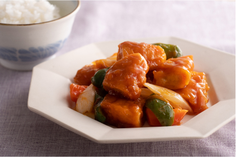 無敵のスパイシー酢鶏