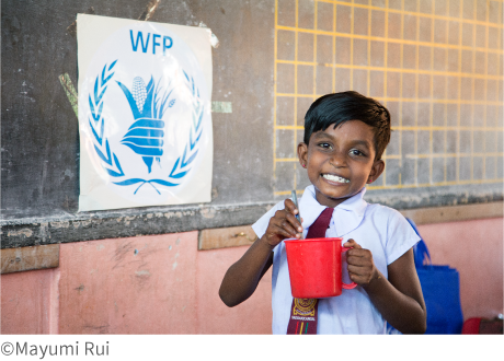 国連WFP「学校給食支援」