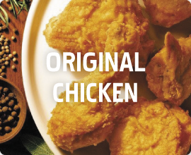 オリジナルチキンの5つの部位ページを開く