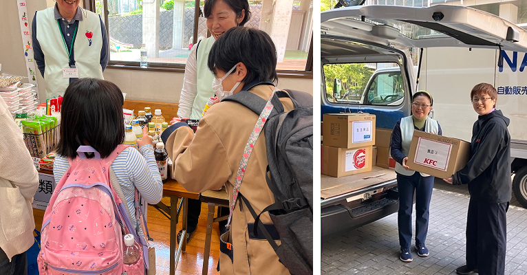 横浜本社でフードドライブを実施