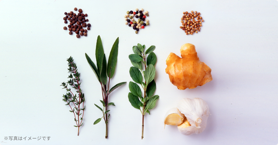 ハーブとスパイス