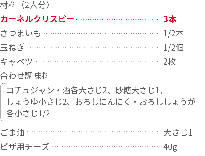 無限ループのチーズタッカルビ