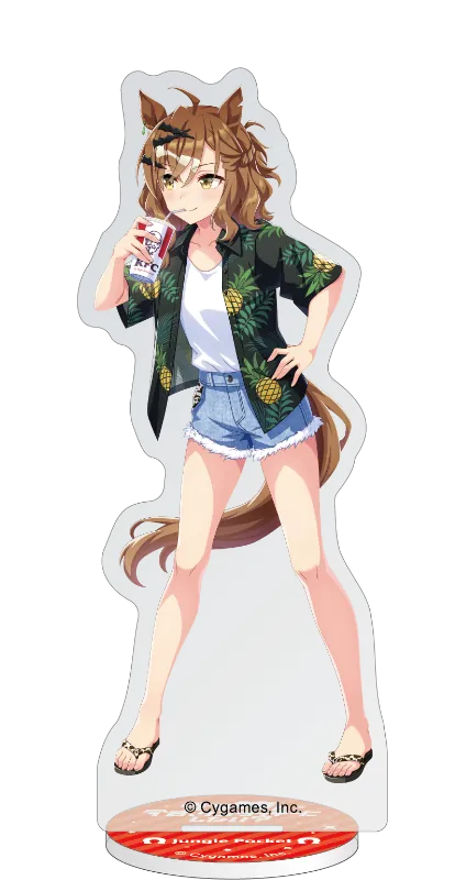 ウマ娘　ケンタッキー　KFC コラボ　未開封パック×50 ウマ娘」×ケンタッキーコラボ再び。「今日、ウマ娘とおさんぽ