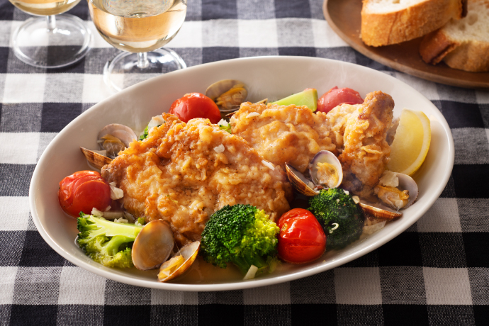 チキンアクアパッツァ