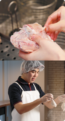 下ごしらえ・調理