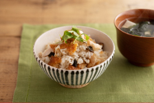 鶏と松茸のおすましごはん