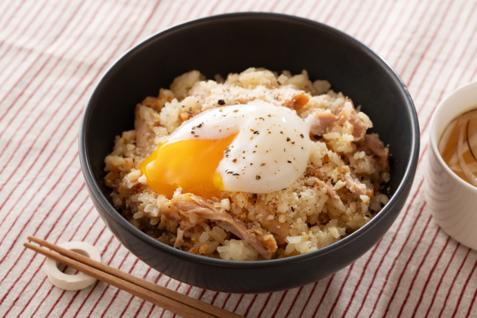 カルボナーラチキンライス