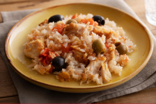 トマトとオリーブのイタリアンごはん