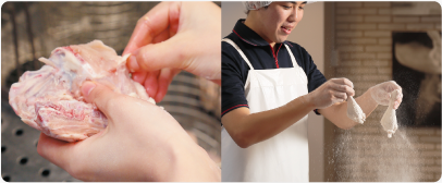 下ごしらえ・調理