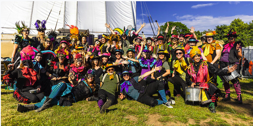 Chris Callard - Organiser for Barulho a samba, reggae, funk band from Brighton