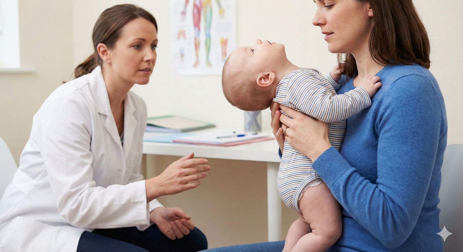 Dziecko odgina główkę do tyłu – co to może oznaczać?