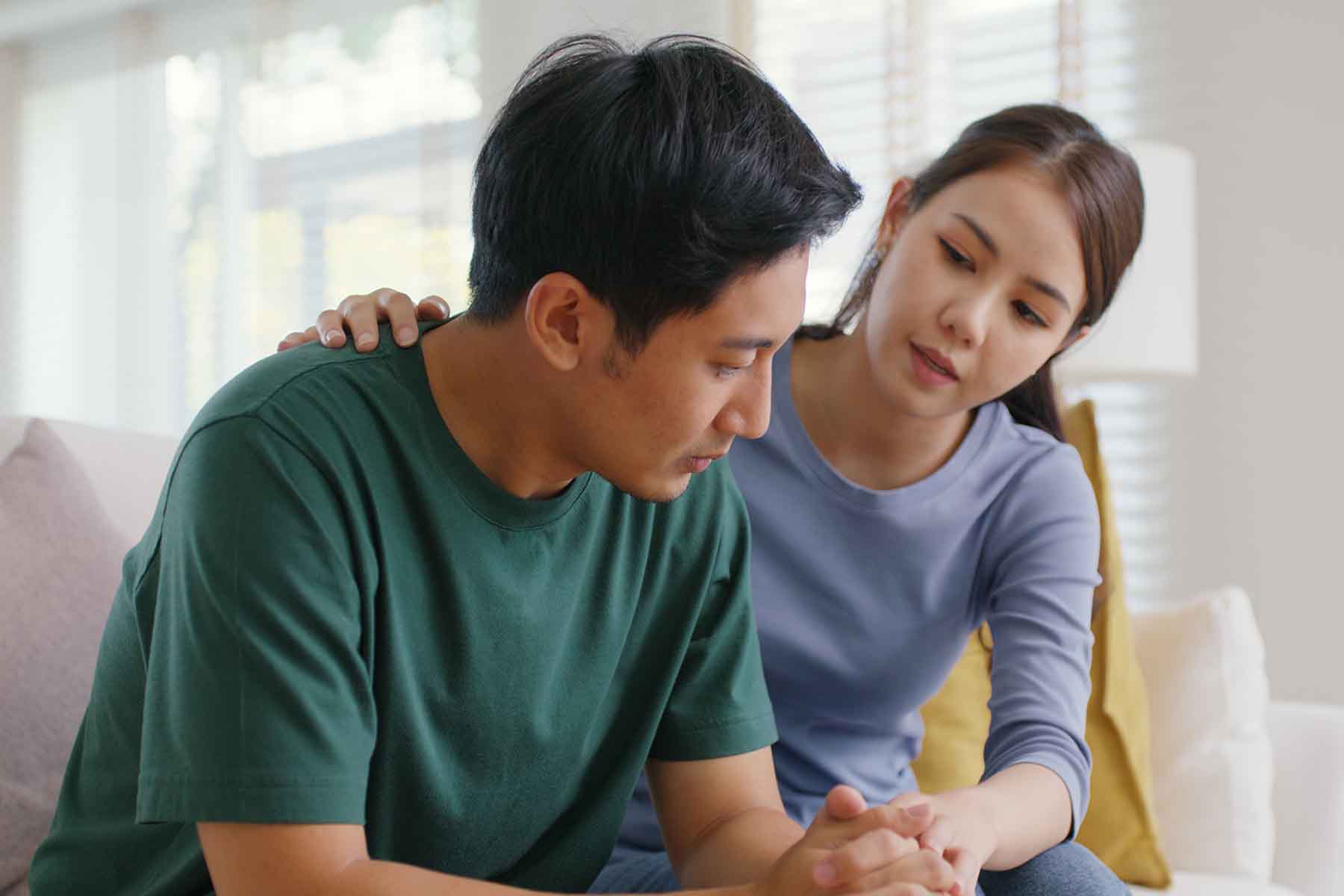 a young person dealing with depression