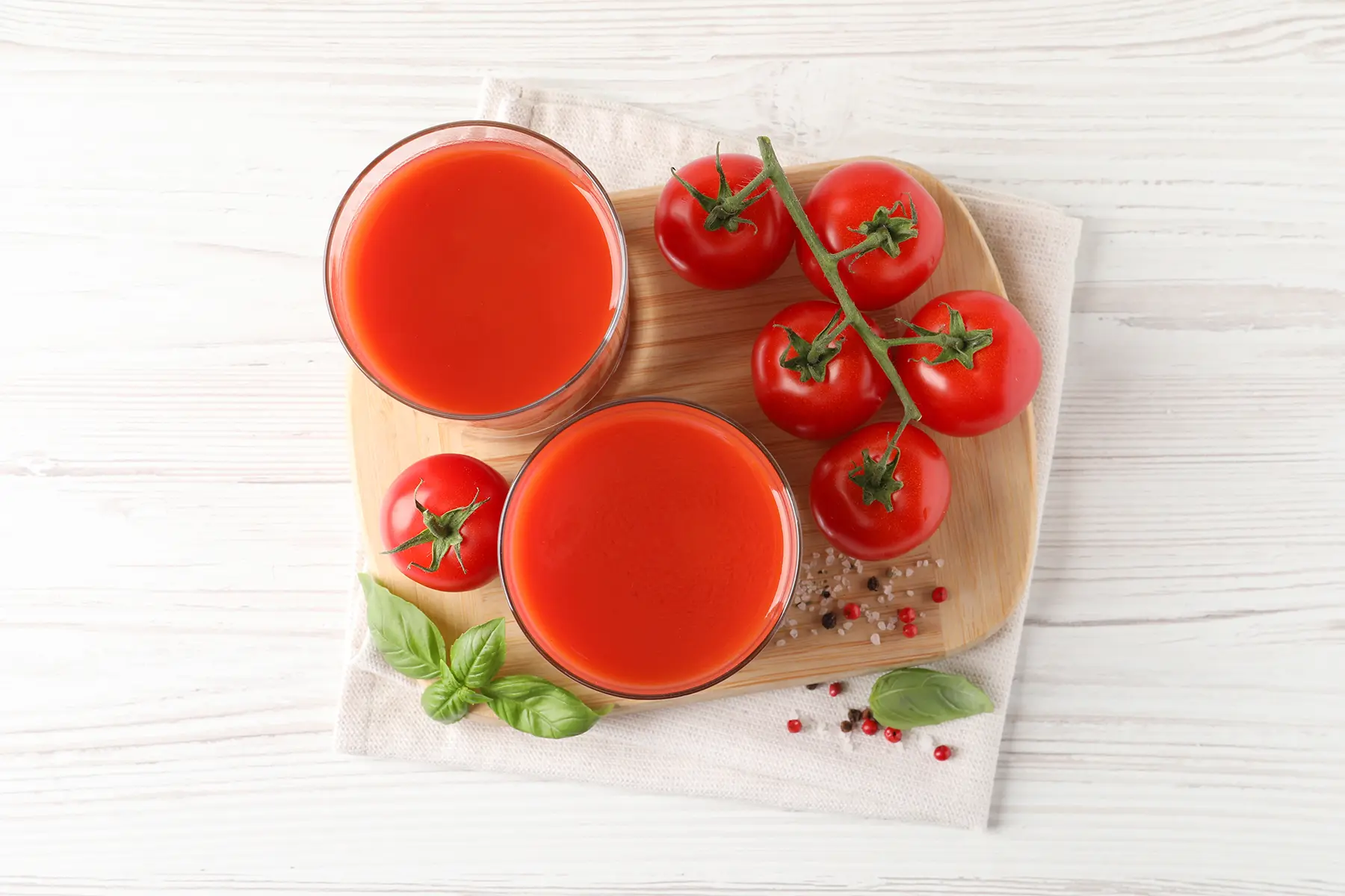 A juice made out of cherries
