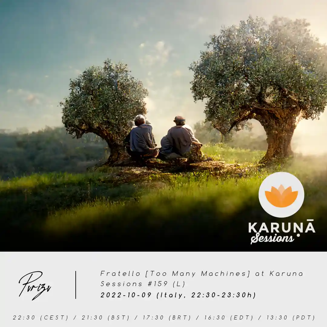 Fratello [Too Many Machines] at Karuna Sessions #159 (L) [2022-10-09] — Purizu image