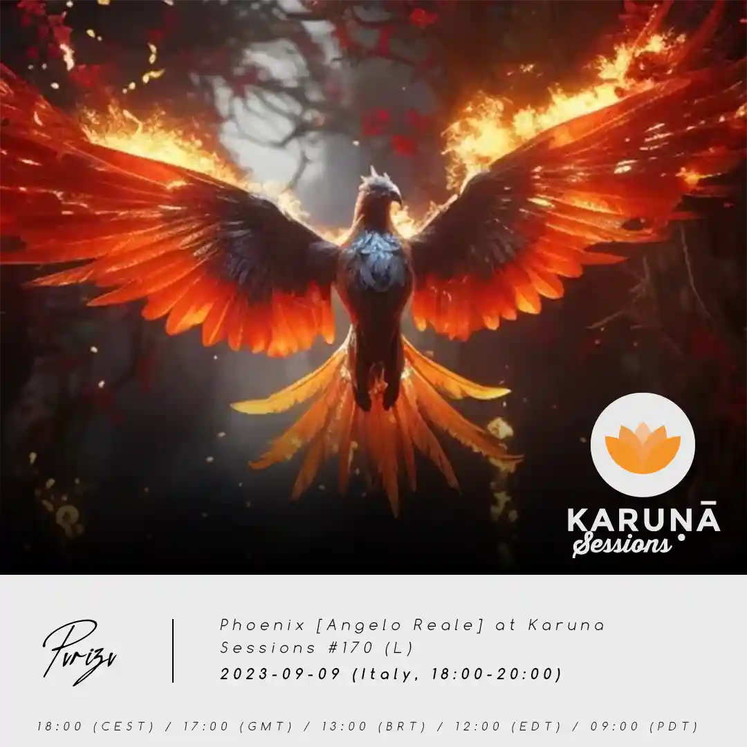 Phoenix [Angelo Reale] at Karuna Sessions #170 (L) [2023-09-09] — Purizu image