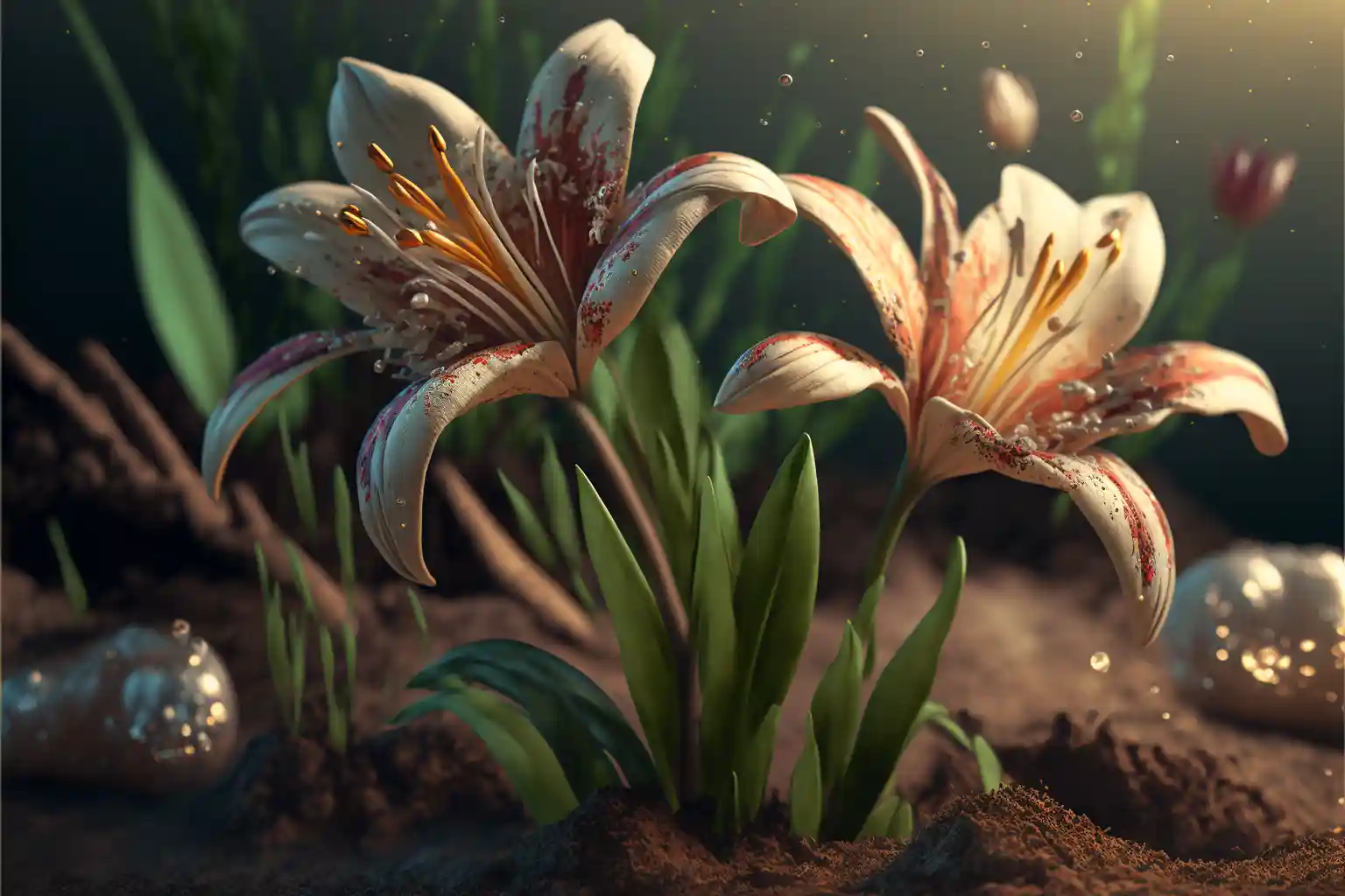 Special Lily from the bottom of Polish mud image