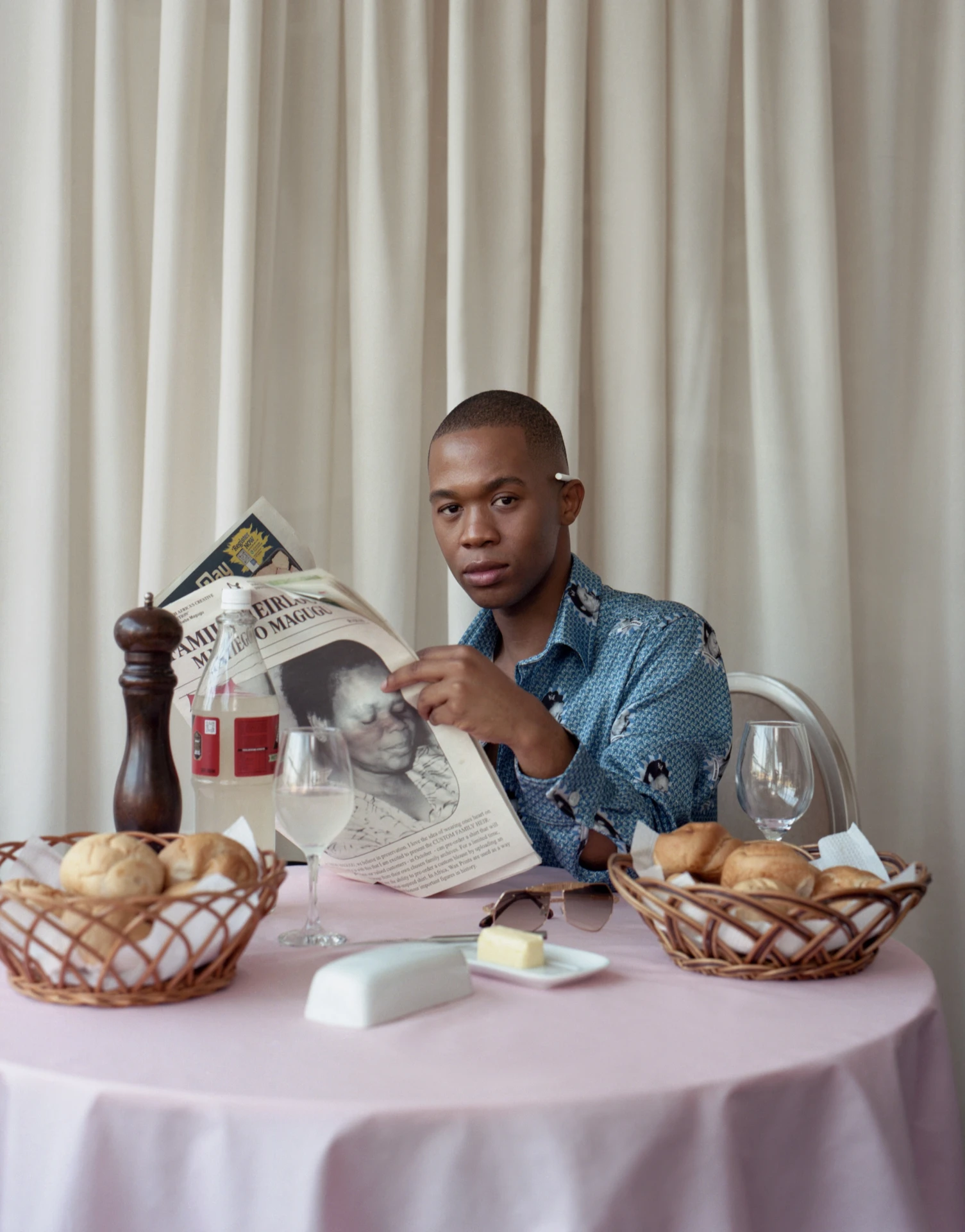 Thebe Magugu shares the inspiration behind the new Orlando