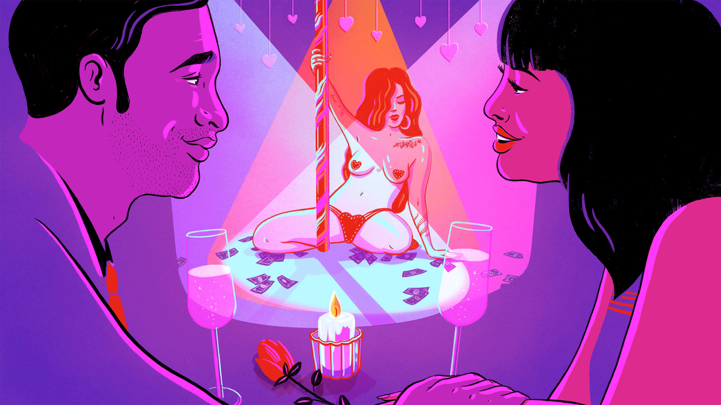 Strip Club Orgy - The Key to a Great Valentine's May Be Your Local Strip Club