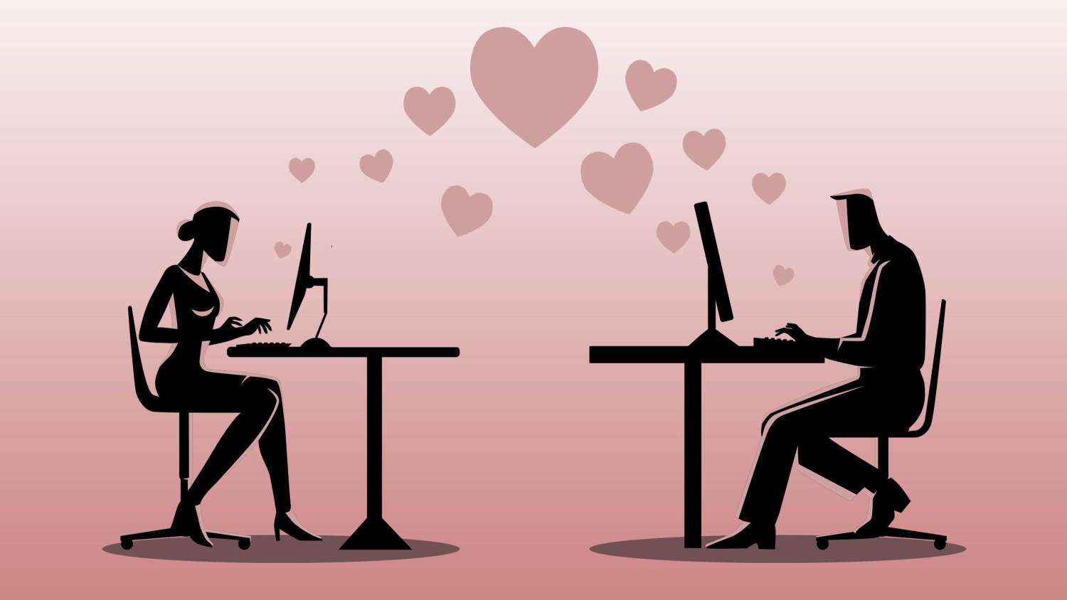 online dating like clipart