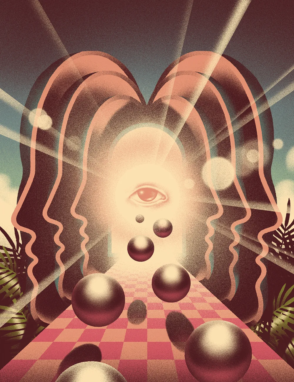 Psychedelic Playboy Bunny : 