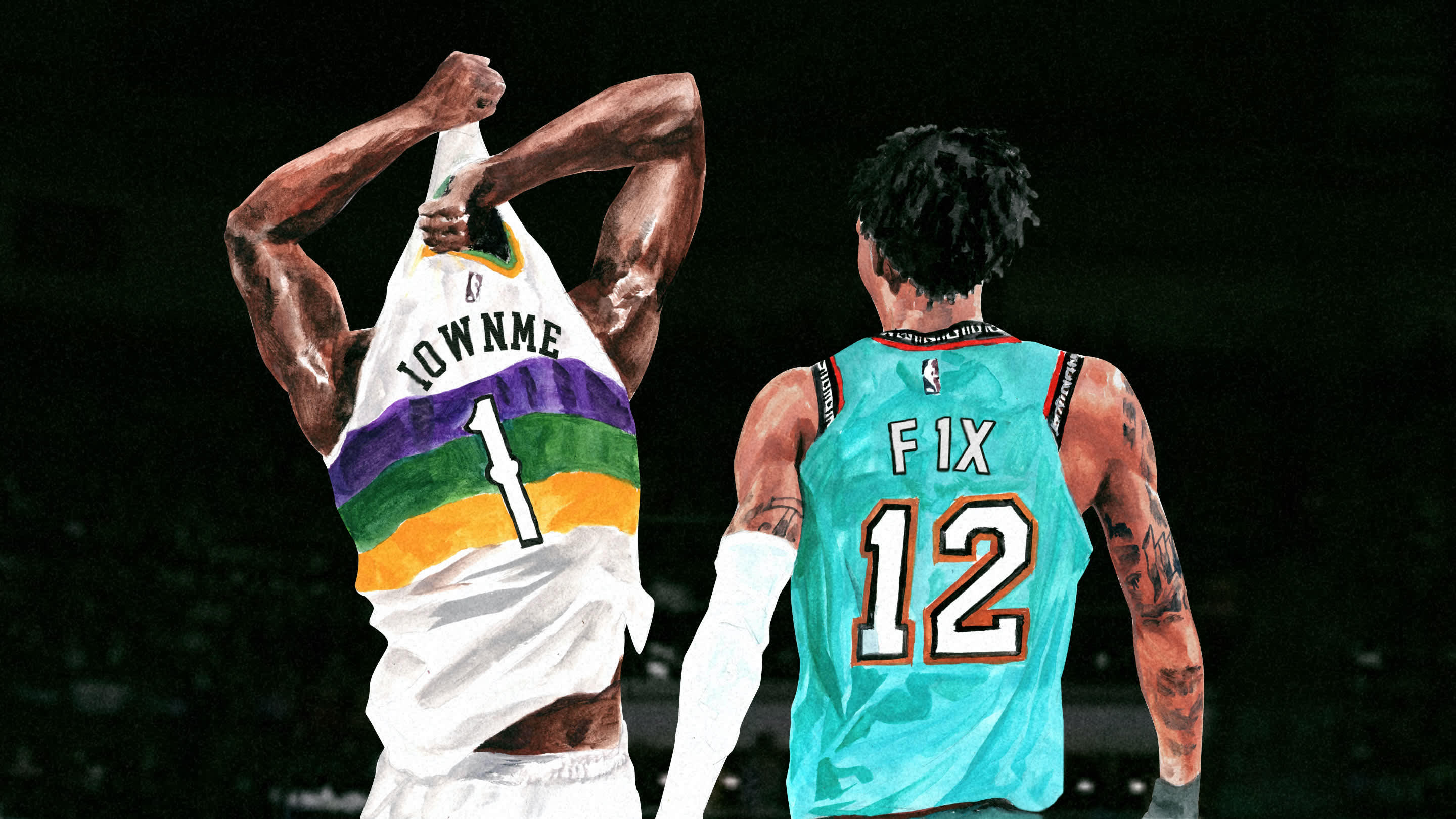 Why some NBA players aren't wearing slogans on jerseys - Los