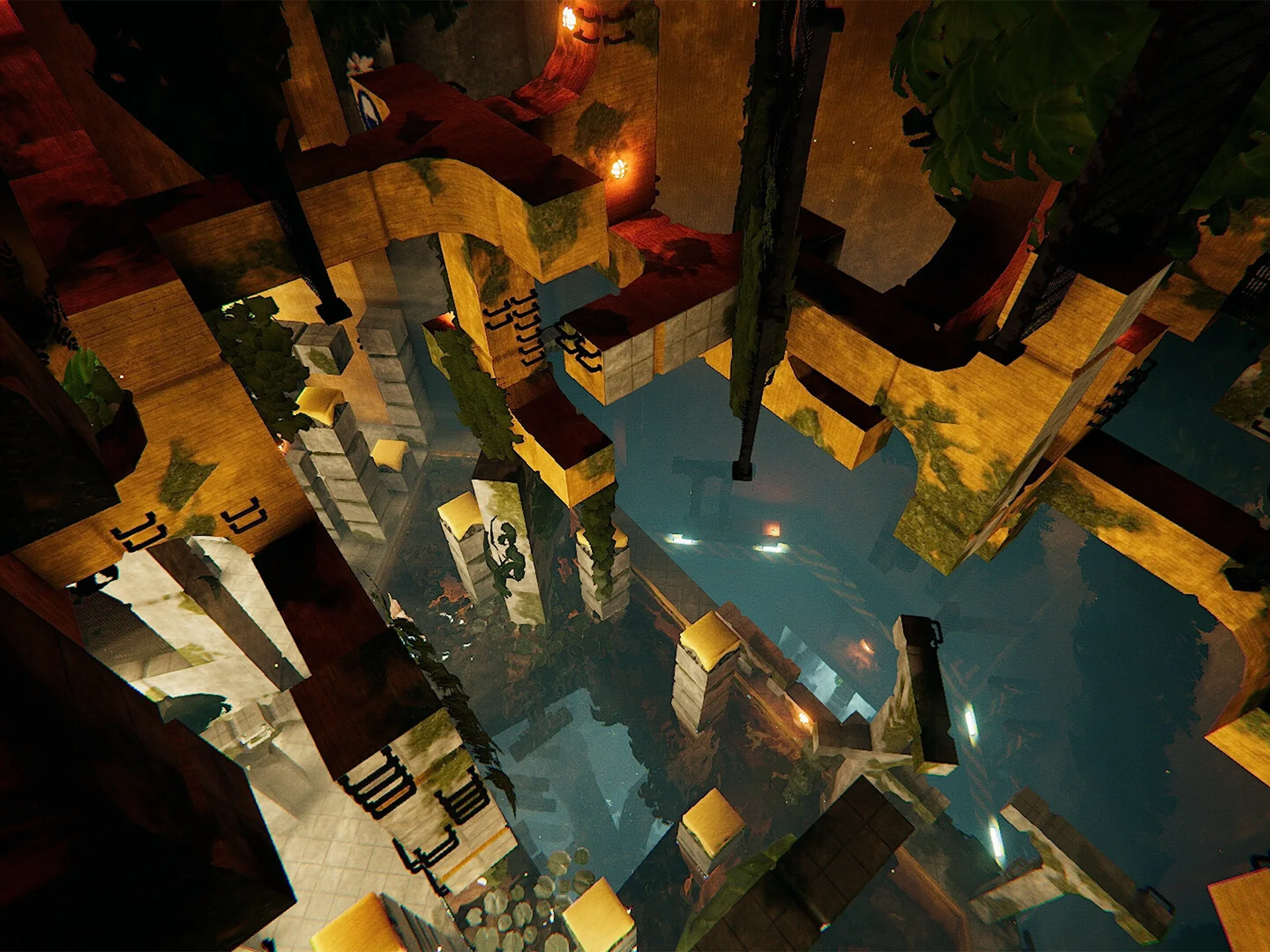 Rise and Fall in the Vertigo Planet