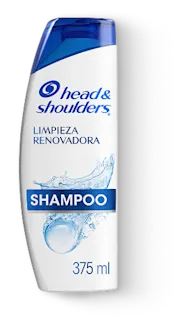Shampoo Head & Shoulders Limpieza Renovadora 375ml para el control de la caspa Shampoo Head & Shoulders Limpieza Renovadora 375ml para el control de la caspa