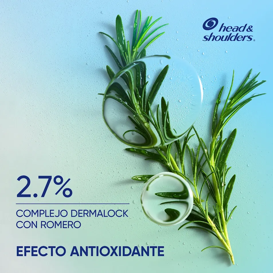  Imágen secundaria con descripción de producto, Shampoo Anti-caída con textura en gel, efecto antioxidante, ph balanceado